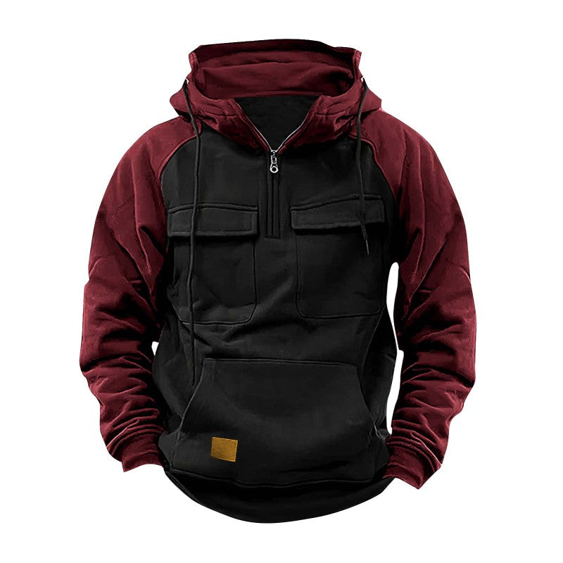 Tooling Pullover Hoodie – Oversized Streetwear Sweatshirt - Teglex