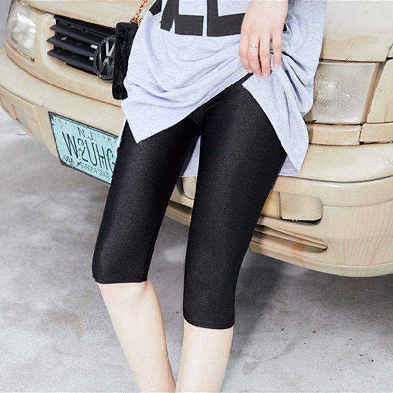 Eisseide High Waist Slim Leggings Strumpfhose S-5XL Damen