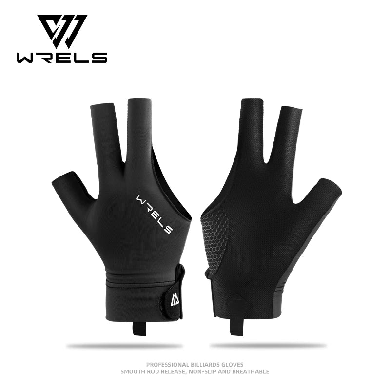 Snooker Billardhandschuh 3-Finger Rutschfester Trainingshandschuh