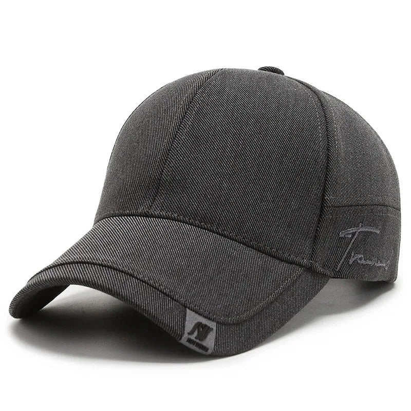 Einfarbige Baseball Cap Herren Outdoor Baumwoll Trucker Hut