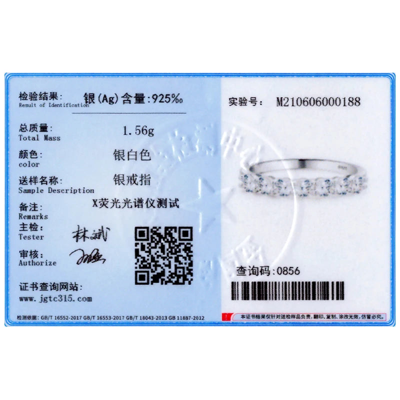 Ailmay 100% 925 Sterlingsilber Stapelbare Runde Glitzernde Zirkonia-Ringe für Frauen Hochzeits-Verlobungsschmuck Geschenk
