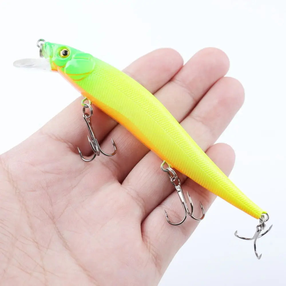 Angelköder 11.5cm/14g Künstlicher Bionischer Swing Hardbait Angelzubehör 3D Augen Haken Wobbler Karpfenangeln Pesca für Barsch Hecht 5/10 Stück