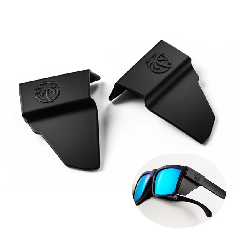 2024 NEW High quality luxury Heat Wave brand Polarized sunglasses square Conjoined lens Women men sun glasses UV400 - Teglex