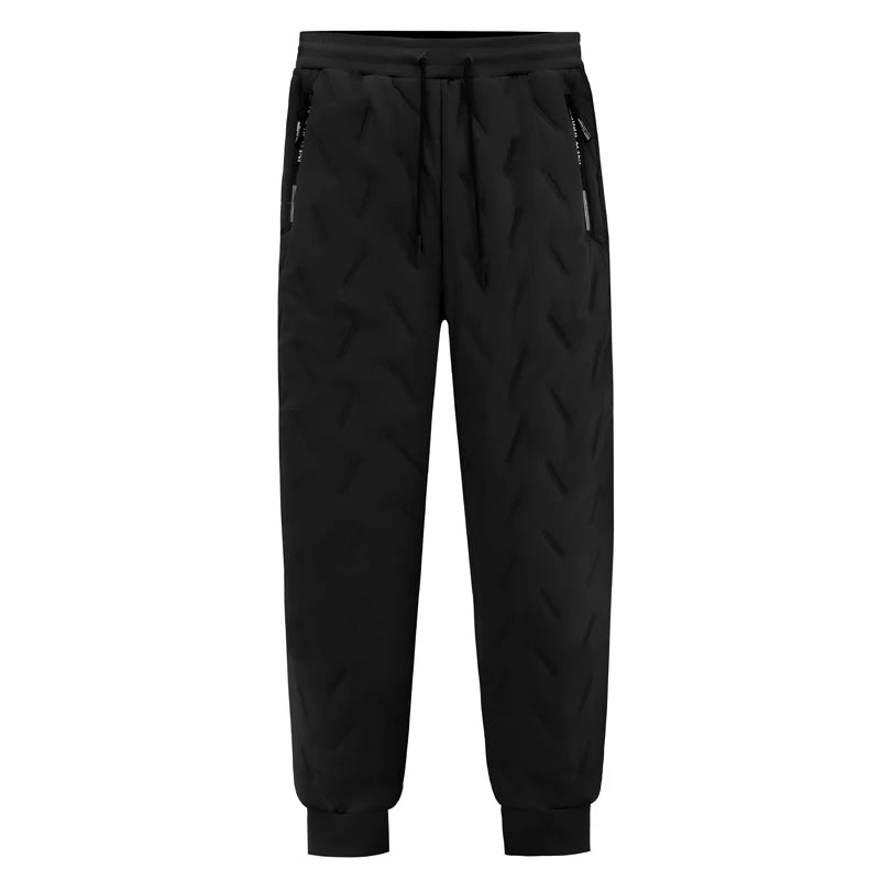 Men's Windproof Fleece Sweatpants – Plus Size
