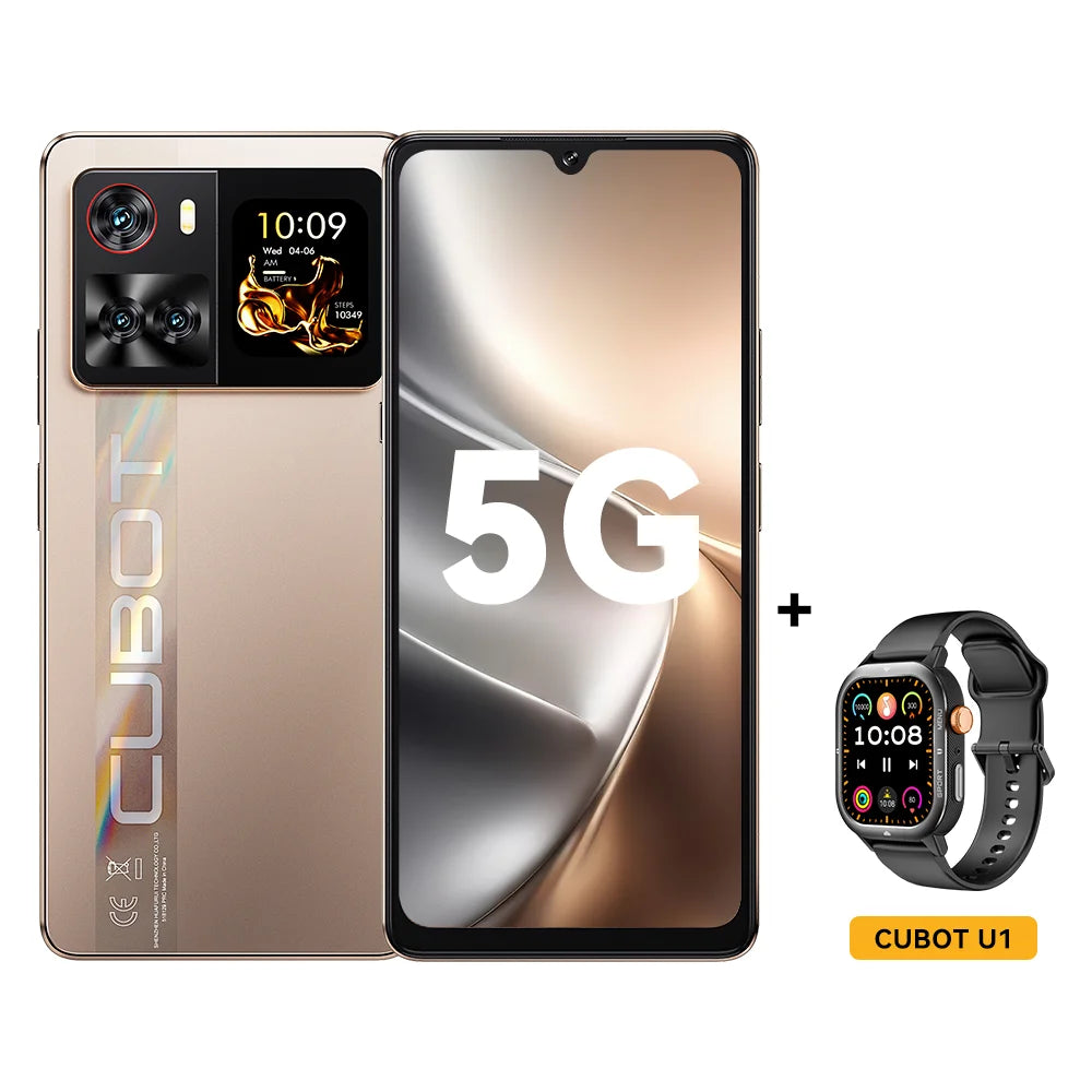 Cubot X100 5G Android 15 Smartphone 16GB 256GB 64MP