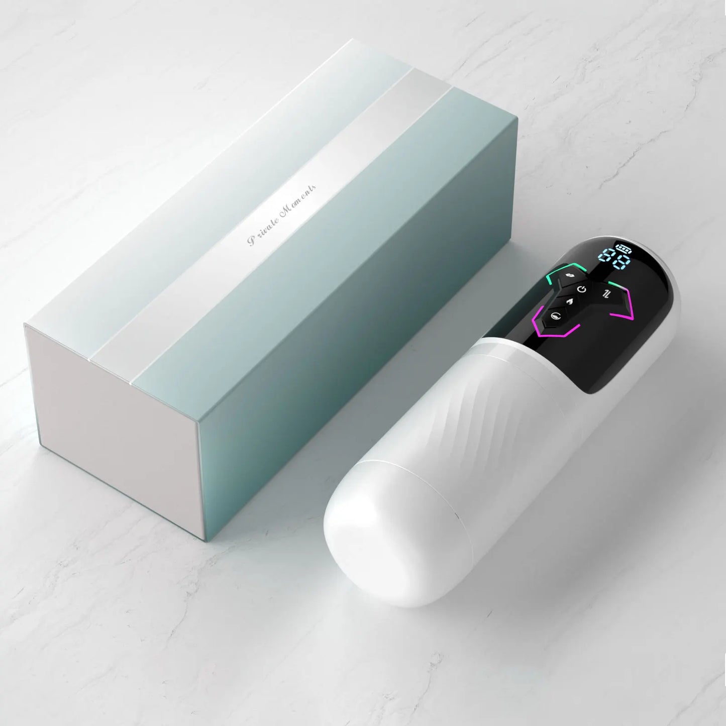 4-in-1 Teleskop-Saug-Leck-Masturbator-Becher Automatische Kolben-Blowjob-Vagina Sexspielzeug für Erwachsene Männer