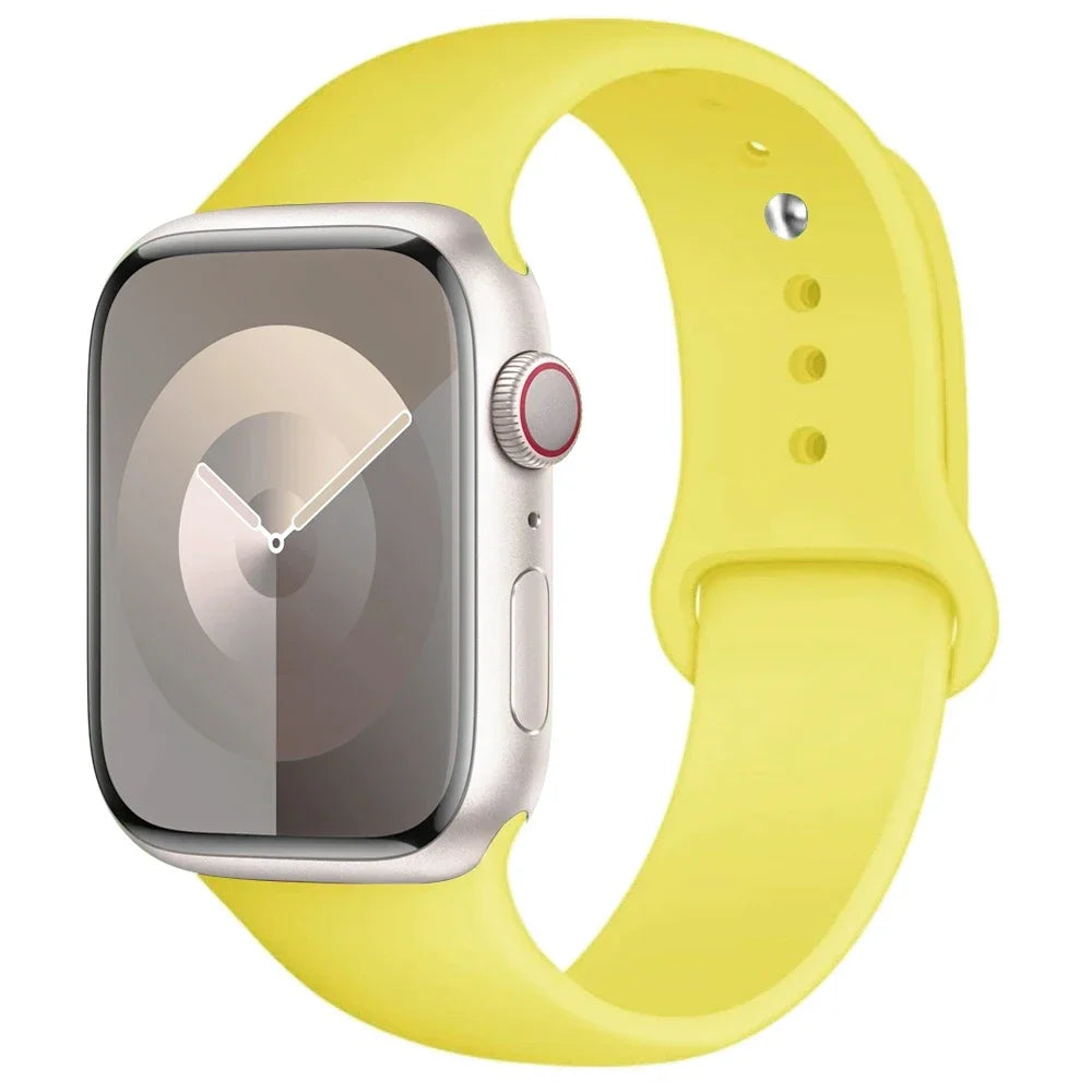 Silikon Sportarmband für Apple Watch 38–49mm Alle Serien