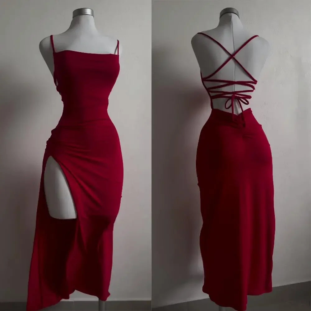 Trägerloser Hüftrock – Damen Sommer Bodycon-Kleid