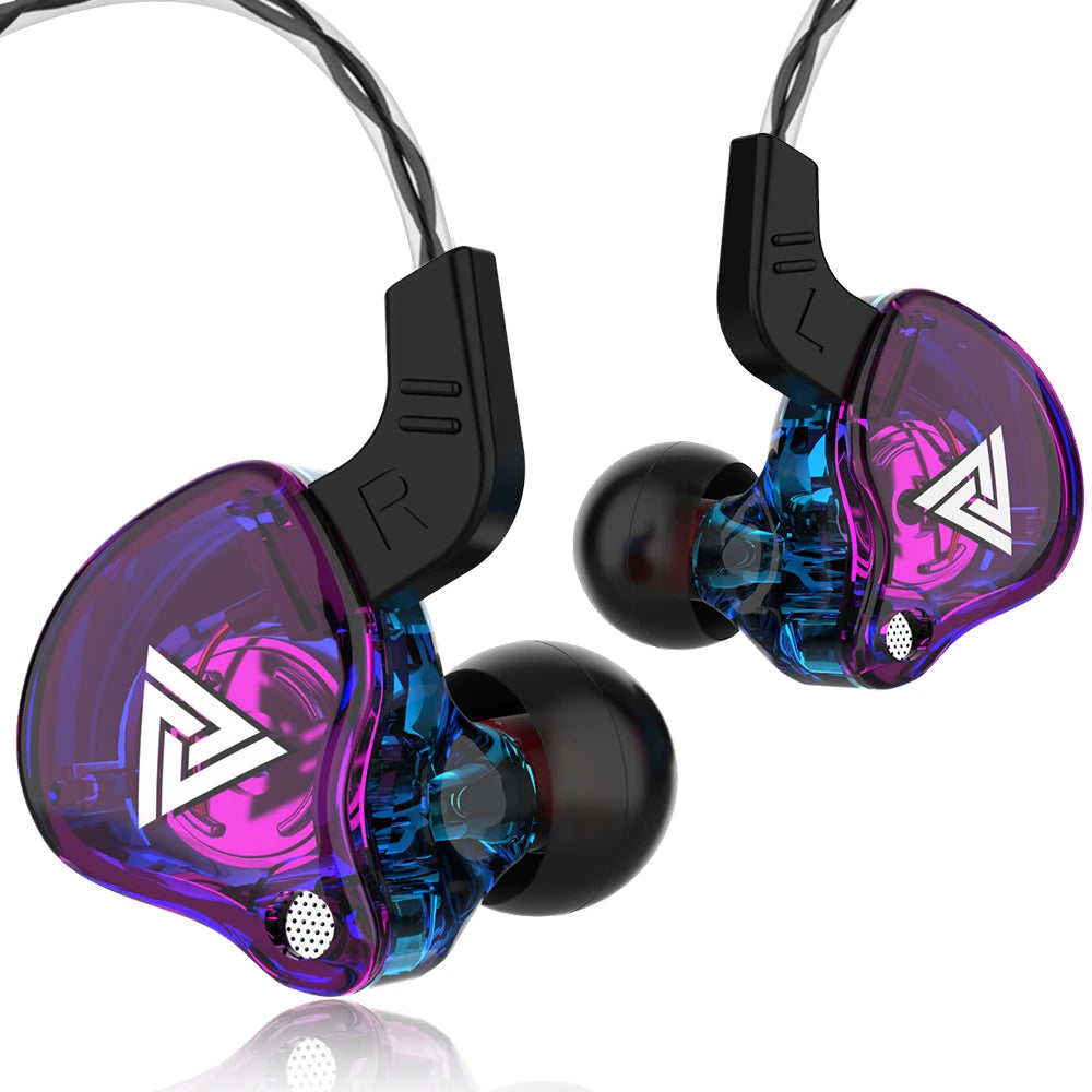3,5-mm-Kabelgebundene Kopfhörer QKZ AK6 HiFi-Klangqualität Ohrhörer mit Kabel Gaming-Headset Gamer-Kopfhörer Bass Günstiger Verkauf Ohrstöpsel