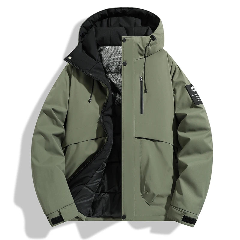 Men's Cotton Jacket – Warm Thickened Unisex Coat