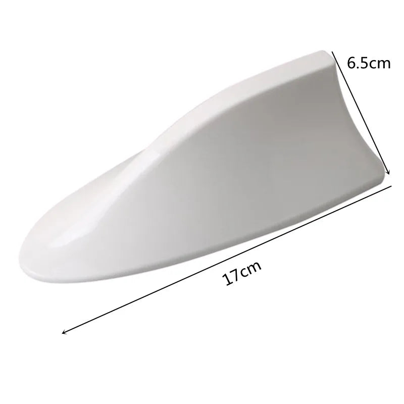 Carbon Fiber Shark Fin Car Roof Antenna - AM FM Signal