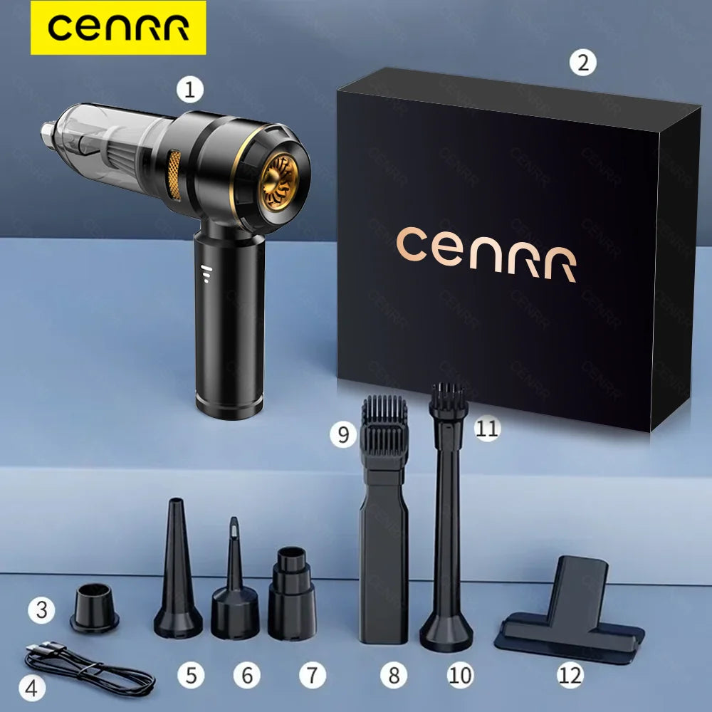 CENRR 998000PA Wireless Handheld Car Vacuum Cleaner