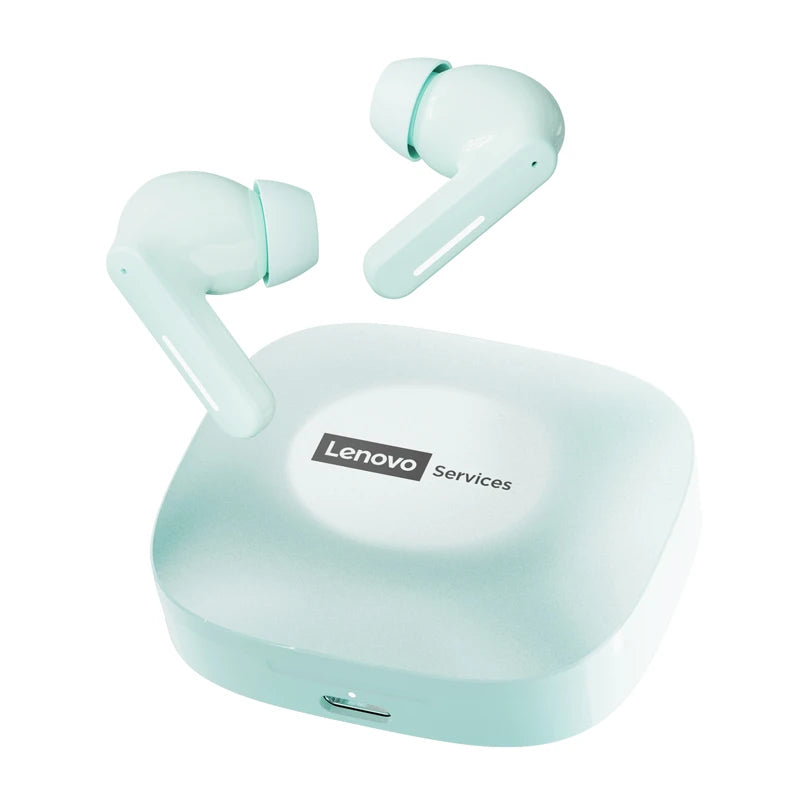 Neuer Lenovo LE209 kabelloser Bluetooth-Kopfhörer ANC Geräuschunterdrückung HiFi Musik Bluetooth-Kopfhörer 30 Stunden Akkulaufzeit Gaming-Headset