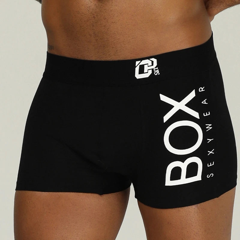 Men's Cotton Boxer Briefs – Breathable U-Pouch Underwear