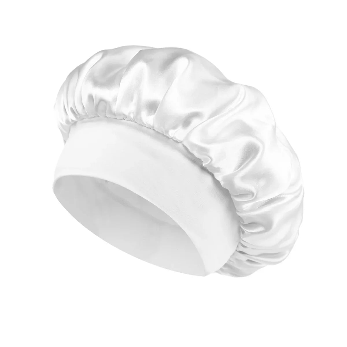 Women Satin Bonnet for Sleeping Wide-Brimmed Hair Cap