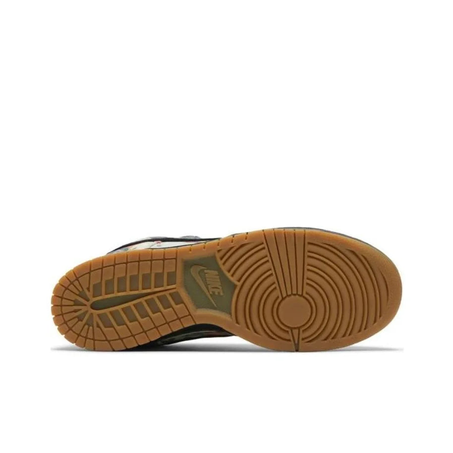 POIZON Nike Dunk SB 'Rammellzee' Low top Skateboard Shoes Unisex Black Multicolor FD8778-001