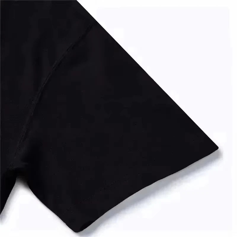 Black fabric on a white background