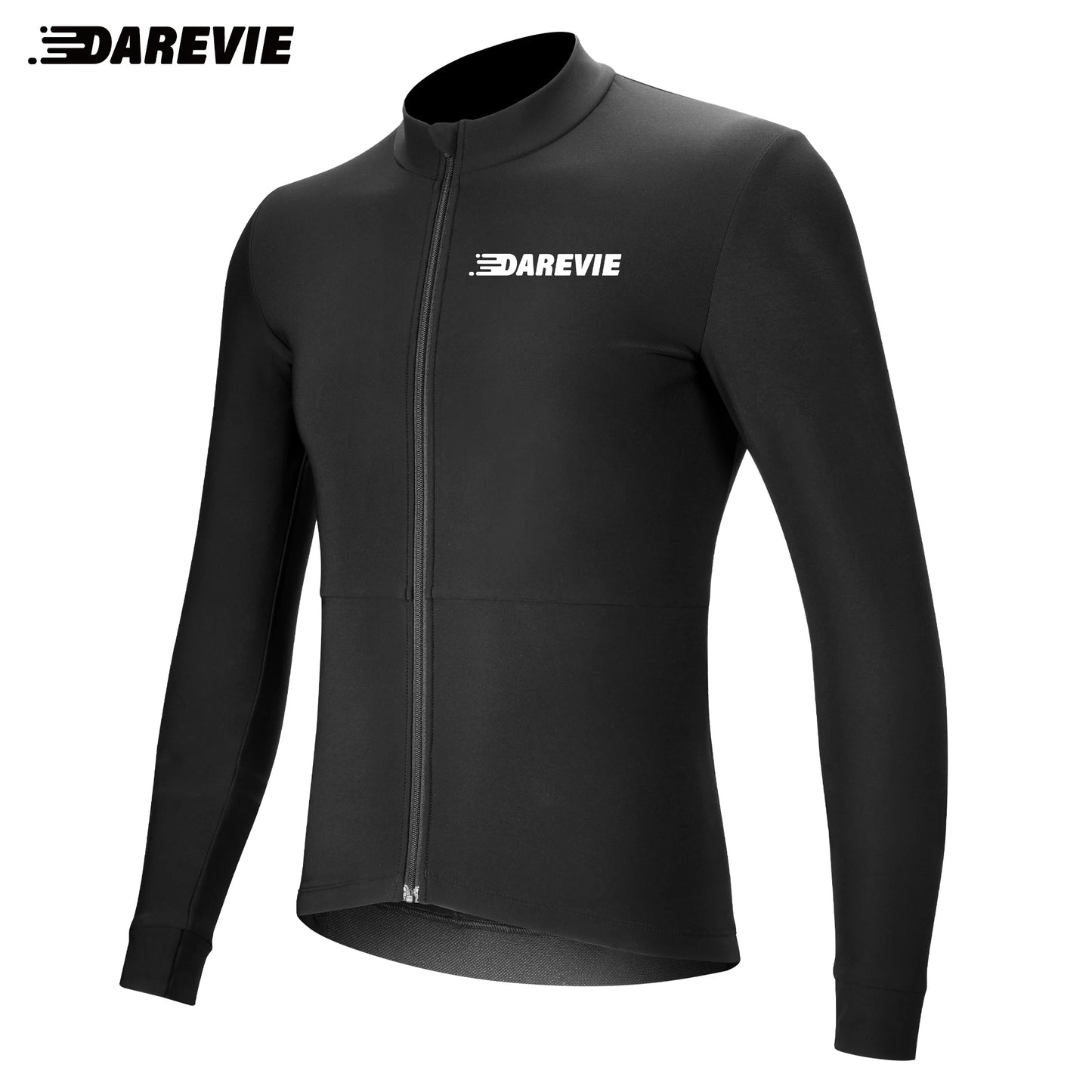 DAREVIE Winter Thermo-Fleece Radtrikot Langarm