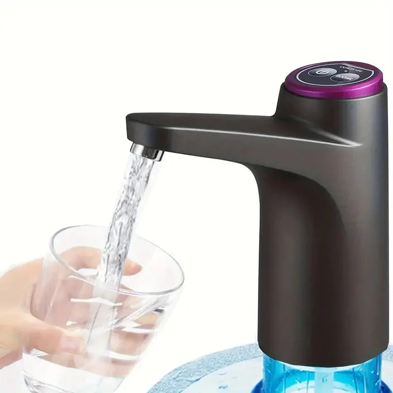 Tragbarer 5-Gallonen-Wasserspender mit USB-Ladefunktion – Automatische elektrische Pumpe für Zuhause, Büro und unterwegs
