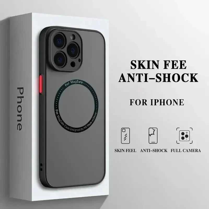 Armor MagSafe Magnetic Wireless Charging iPhone Case