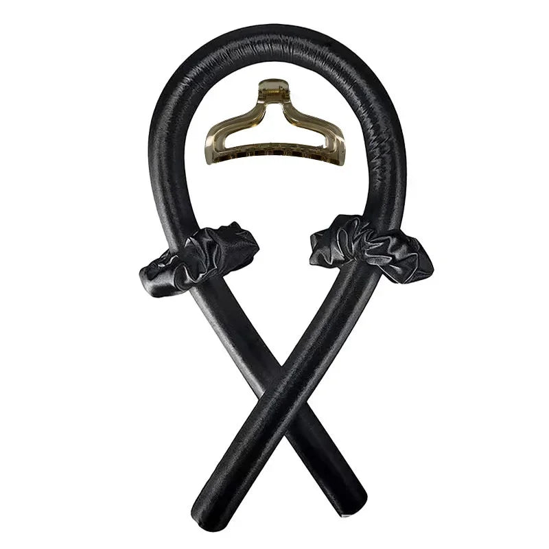 Heatless Curling Rod Headband – Silk Hair Rollers