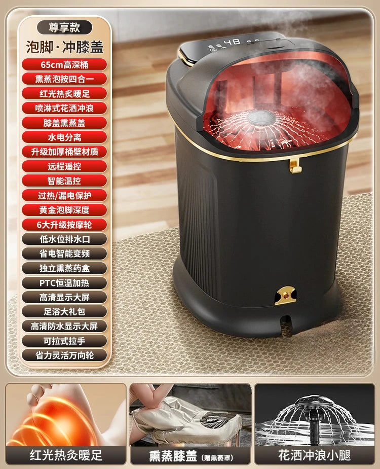 Wireless Remote Control Foot Bath Bucket Heating Machine