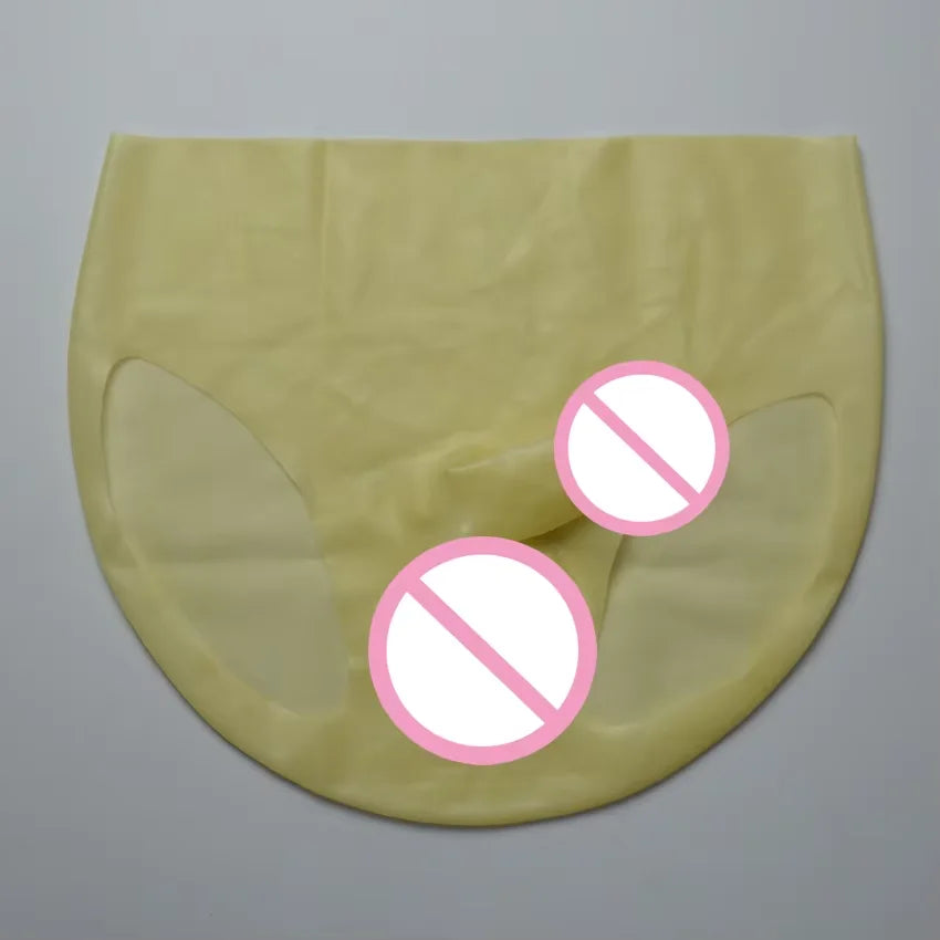 Herren rote Latex-Unterwäsche Penishülle Sex Protect