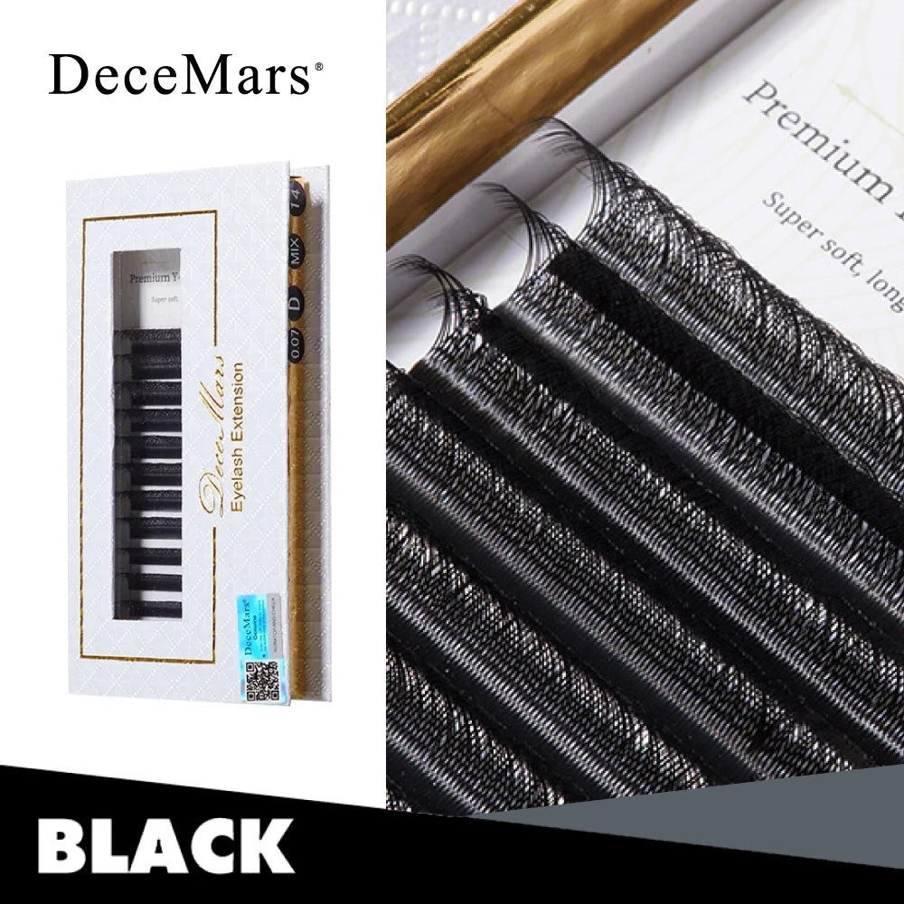 DeceMars YY Shape Individual Eyelash Extensions C/D Curl
