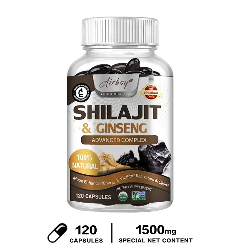 Shilajit – Energie-Boost & Unterstützung der Herz-Kreislauf-Funktion