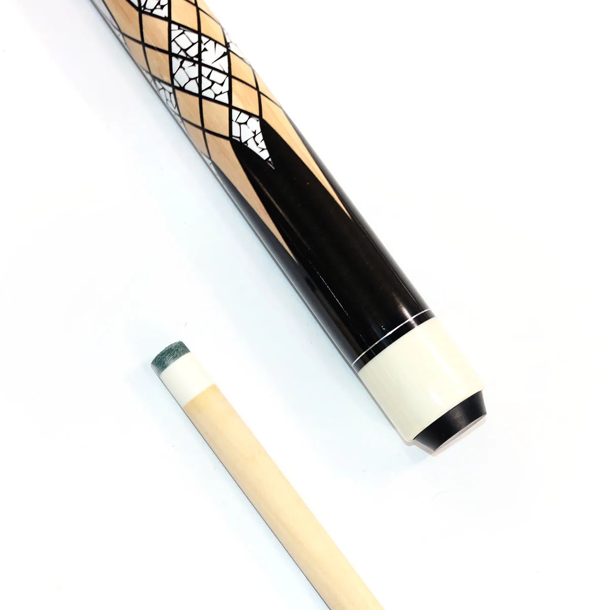 New Snooker Club Training 2-pc Billiard Pool Que Wooden Cue Stick