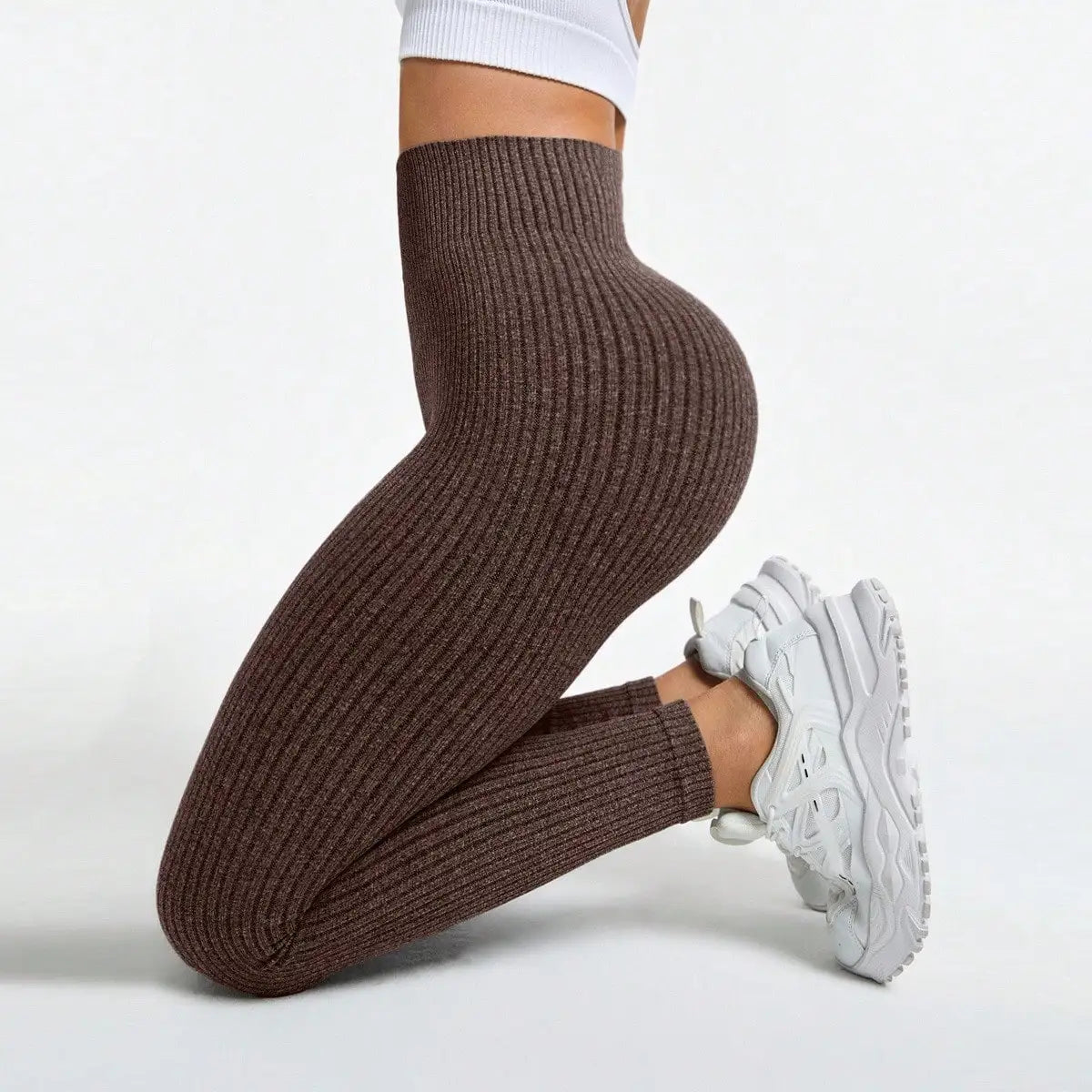 Women Sports Leggings Seamless Yoga Pants w/Tummy Control Sportswear Woman Gym Leggings Women's Trousers Fitness Female Clothing - Teglex