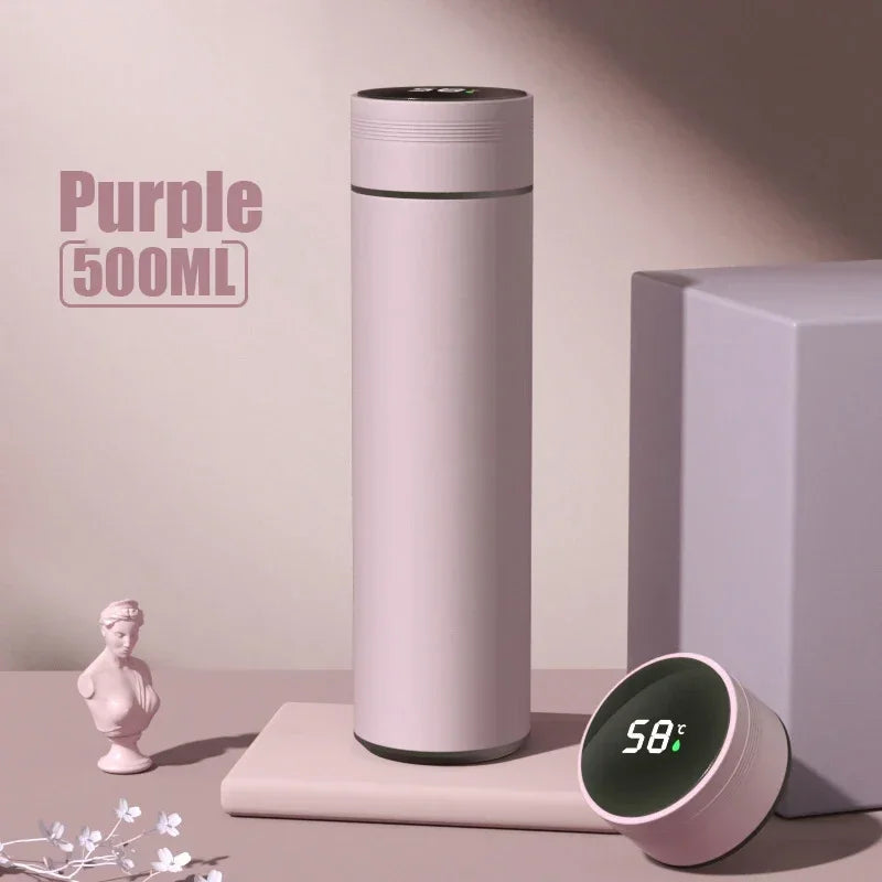 500ML Thermos Cup Stainless Steel Vacuum Insulated Father's Day