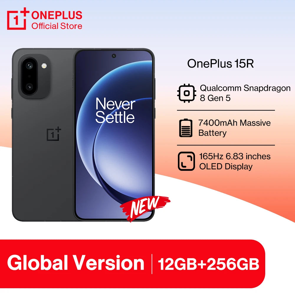 Teglex OnePlus 15R Global | Snapdragon 8 Gen 5 | 165Hz