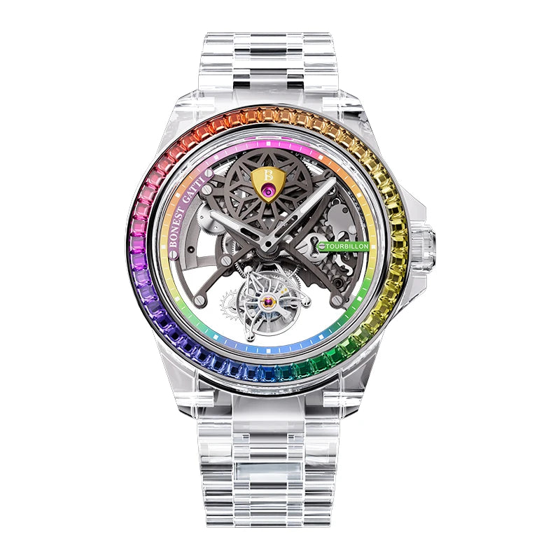 BONEST GATTI Automatic Watch – Sapphire Crystal Glass | Limited Edition Collector's Timepiece