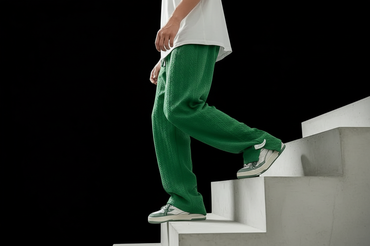 Herren Baggy Hip Hop Jogger Sweatpants Gym Trainingsanzug Hosen