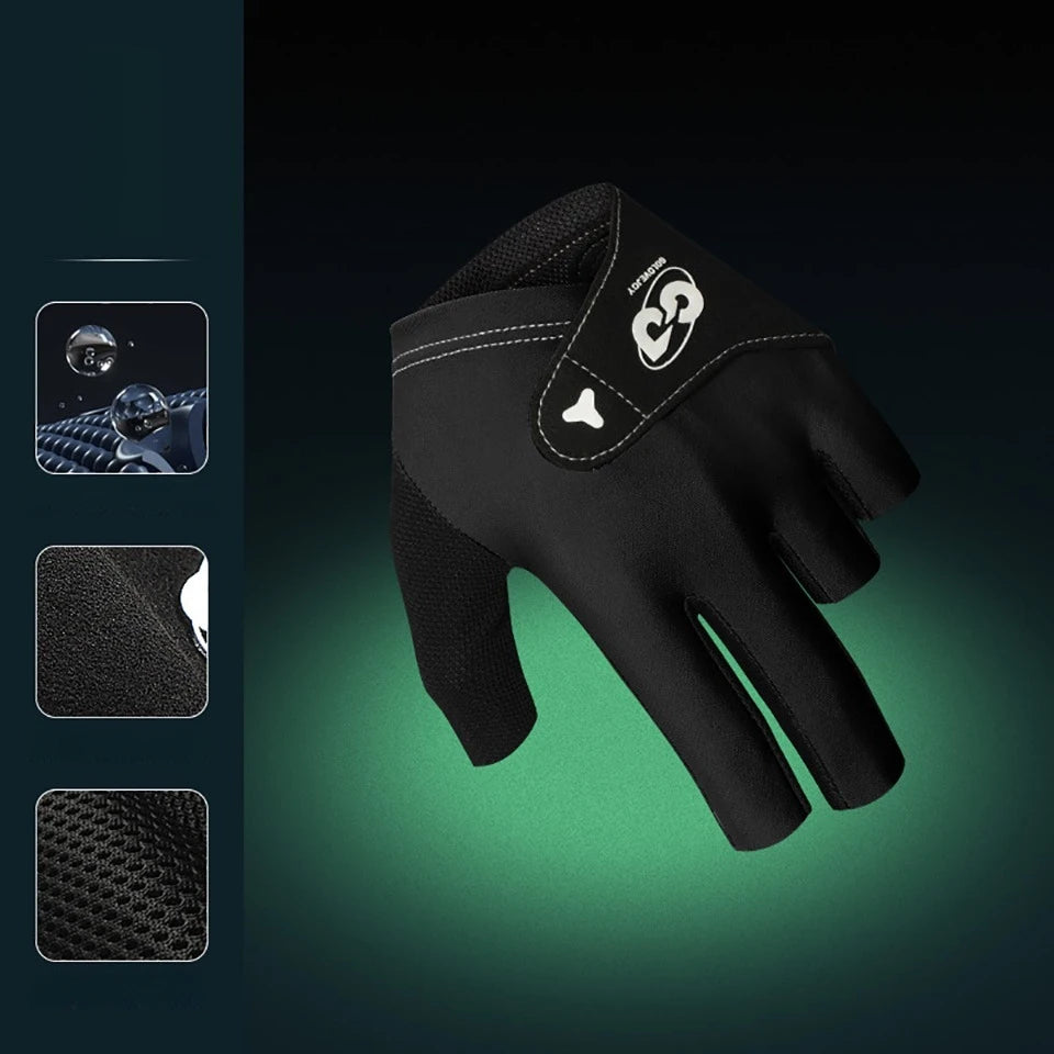 GTUBIKE Professional Billiard Glove - 3 Finger Snooker Glove - Teglex