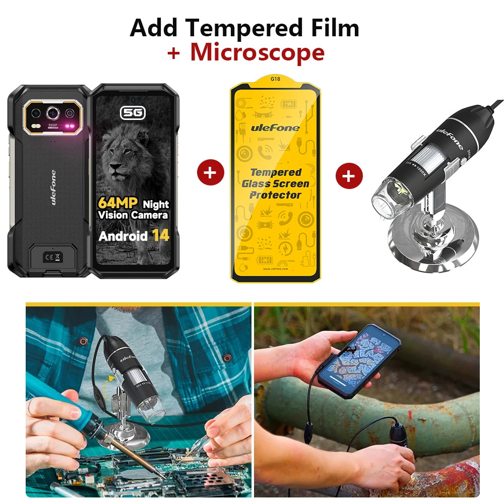 Ulefone Armor 27 Pro 5G Rugged Phone 10600mAh 64MP