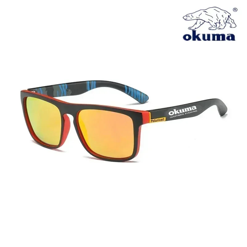 Polarisierte UV400-Sonnenbrille zum Angeln, Autofahren, Radfahren
