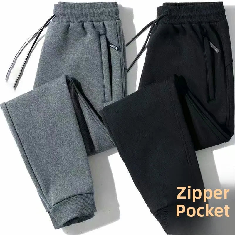 Men's Fleece Lined Cargo Pants – Warm 9/10 Length