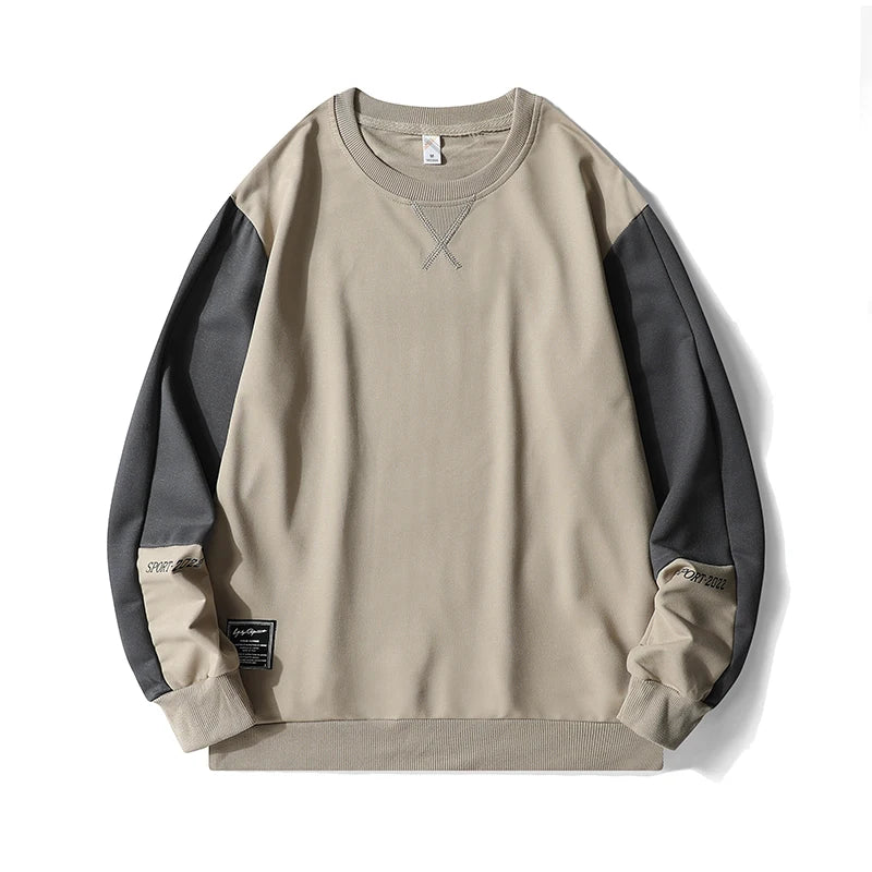 Men's Heavy Pullover Sweater Casual Long Sleeve
