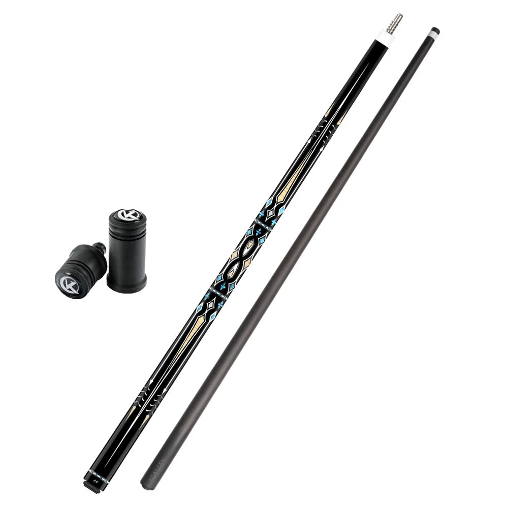 ZOKUE Professional Carom Billiard Cue with Case 12mm 142cm