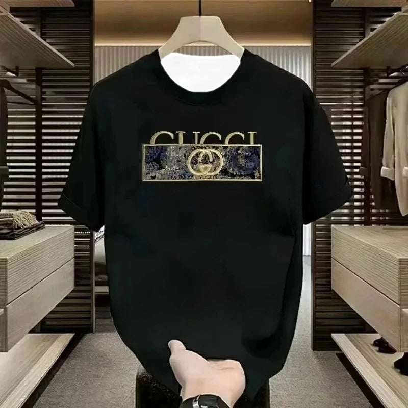 Oversized Women's Printed Casual Short Sleeve Tee - Teglex