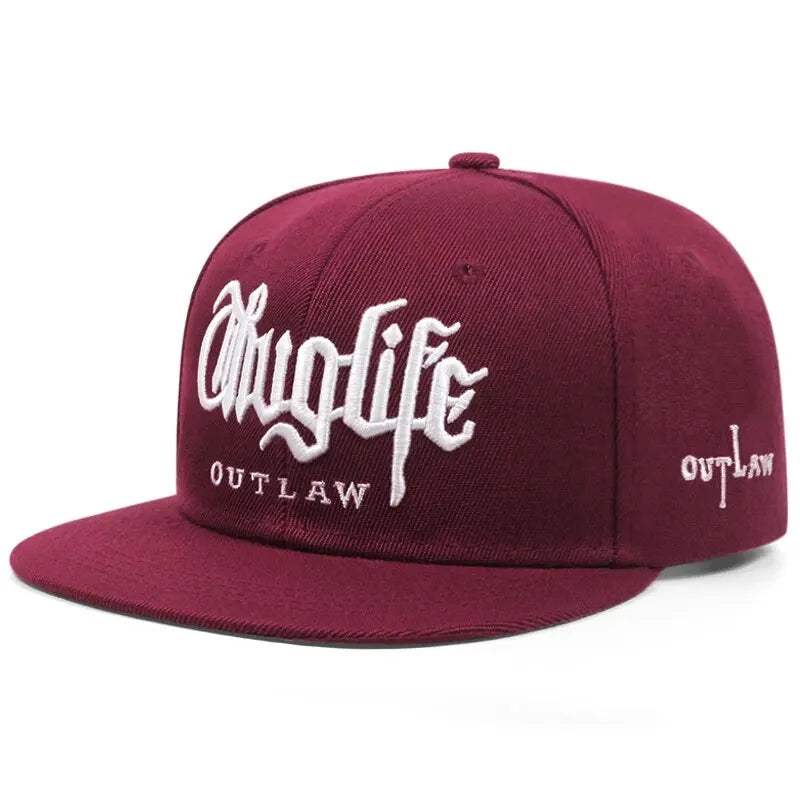 Bestickte Snapback Baseballkappe Verstellbar