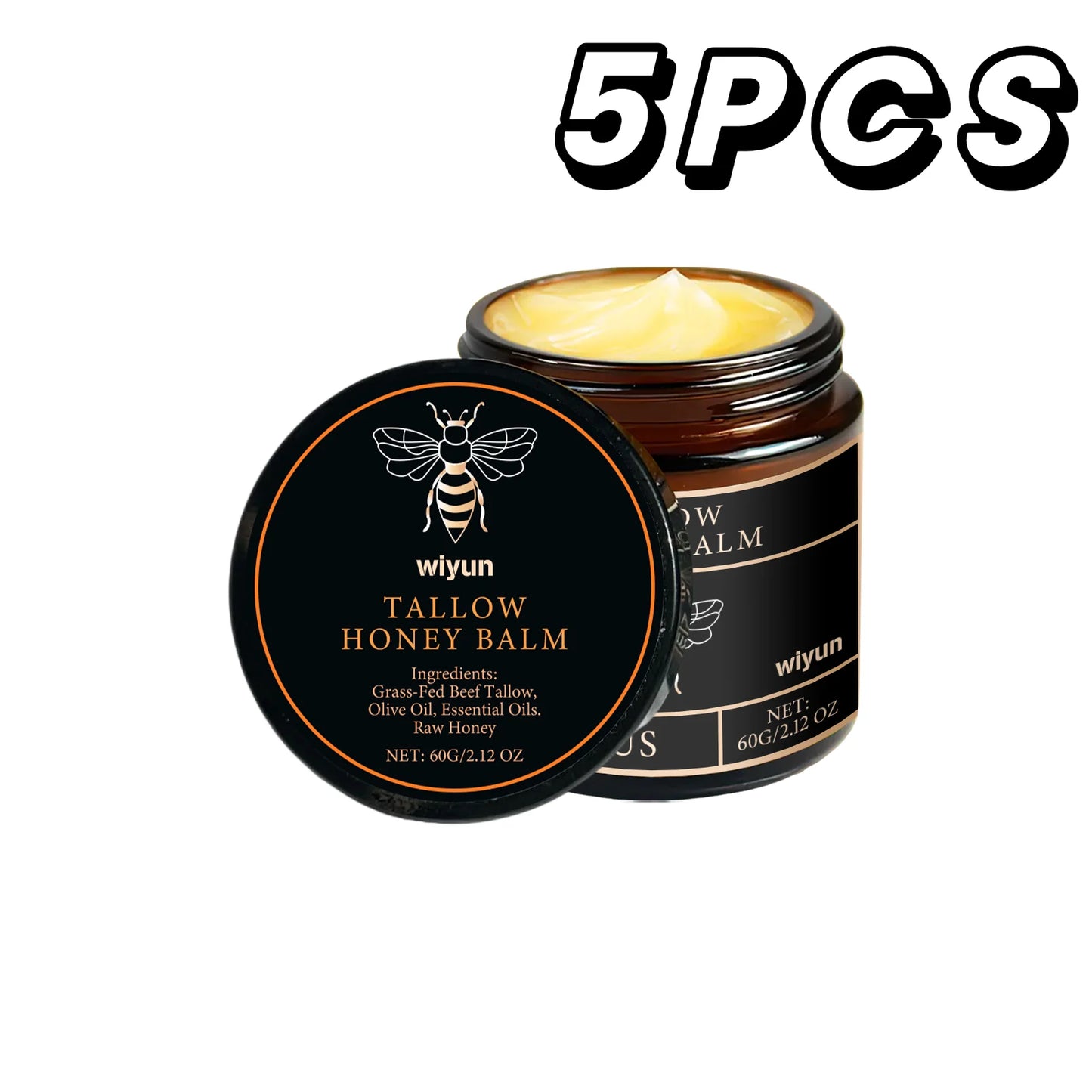 Tallow Honey Glow Hydrating Face & Body Moisturizer Lotion