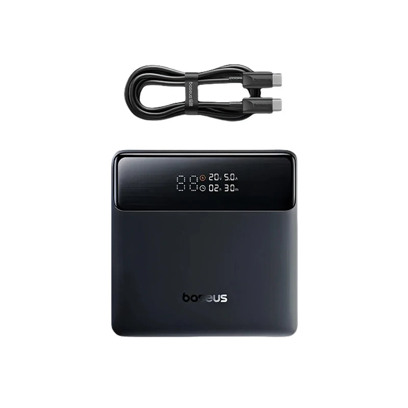Baseus 100W Powerbank 20000mAh Kapazität PD Schnelllade-Akku Powerbank für Laptops MacBook iPhone Samsung Xiaomi