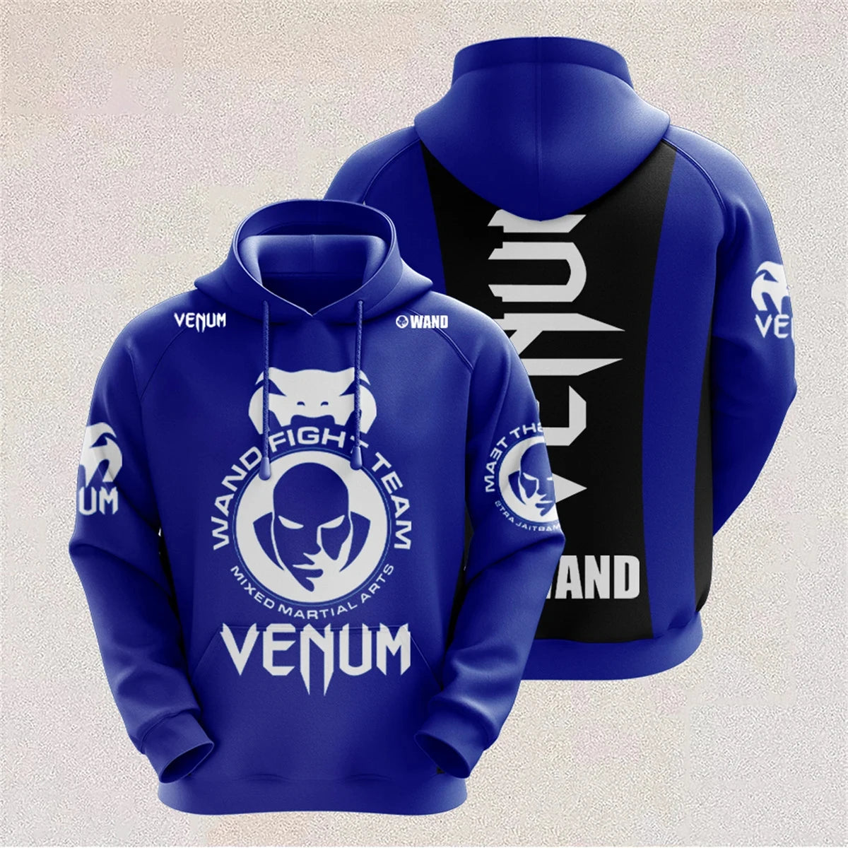 Men's Oversized Hip Hop Unisex Pullover Hoodie