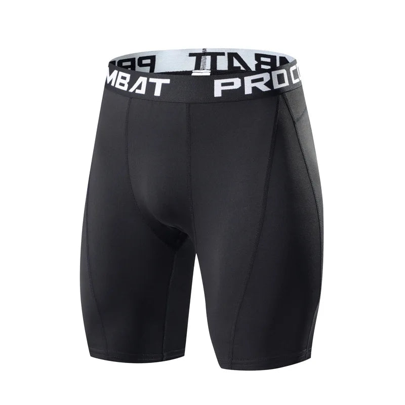 Men's Gym Compression Shorts – Bodybuilding Tights