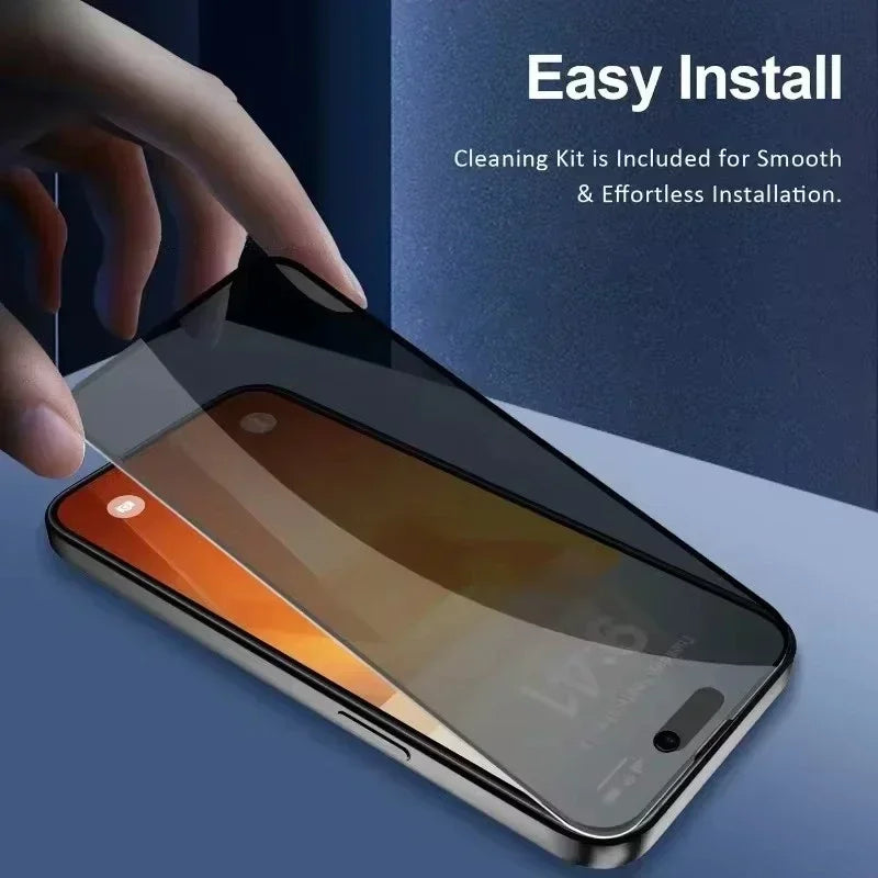 5er-Pack iPhone-Blickschutzfolie – Anti-Spionage-Glas