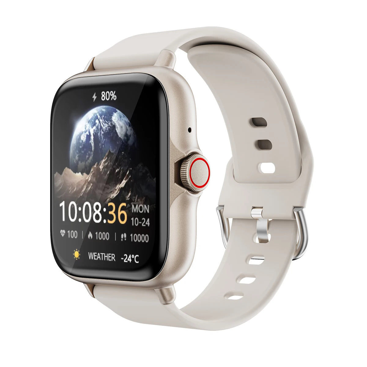 1.83'' Waterproof Smart Watch with Message Answer Call Sleep Monitoring Sports Pedometer Information Alerts For iPhone Android - Teglex