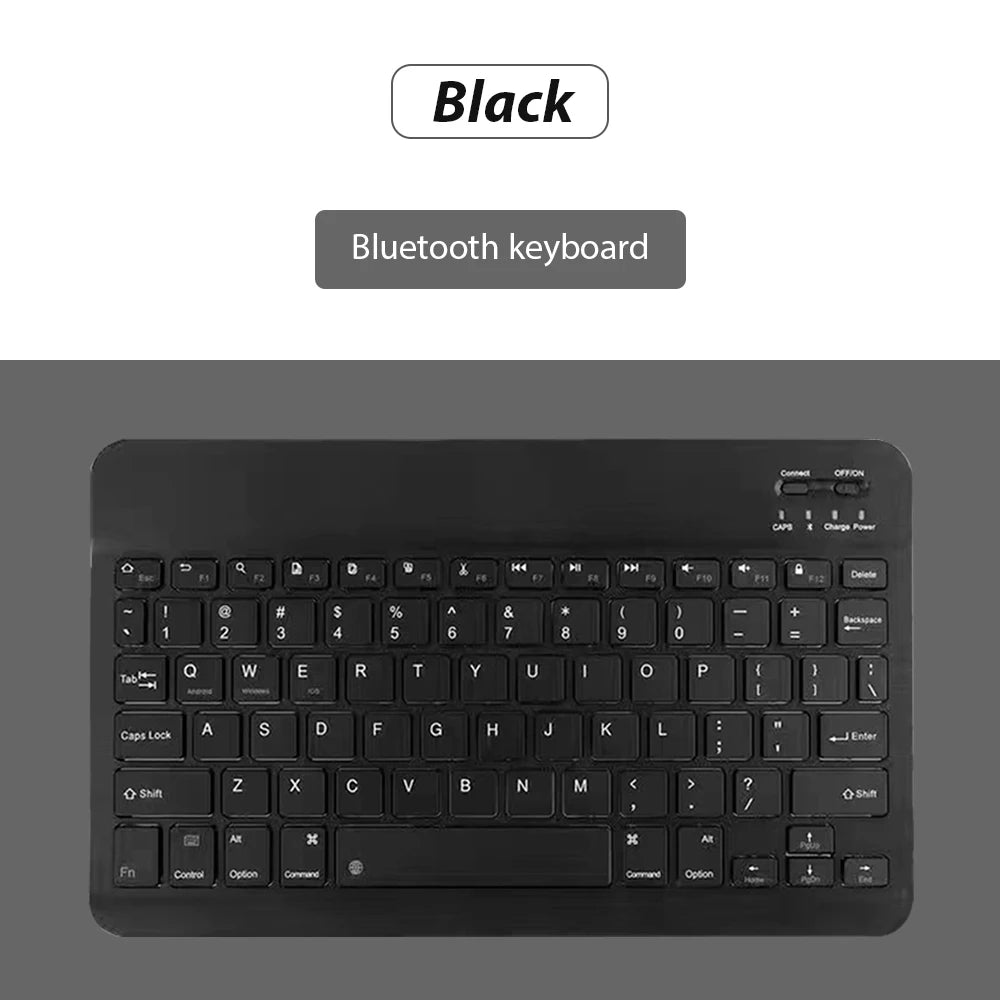 Mini Bluetooth Tastatur & Maus für iPad Tablet Handy